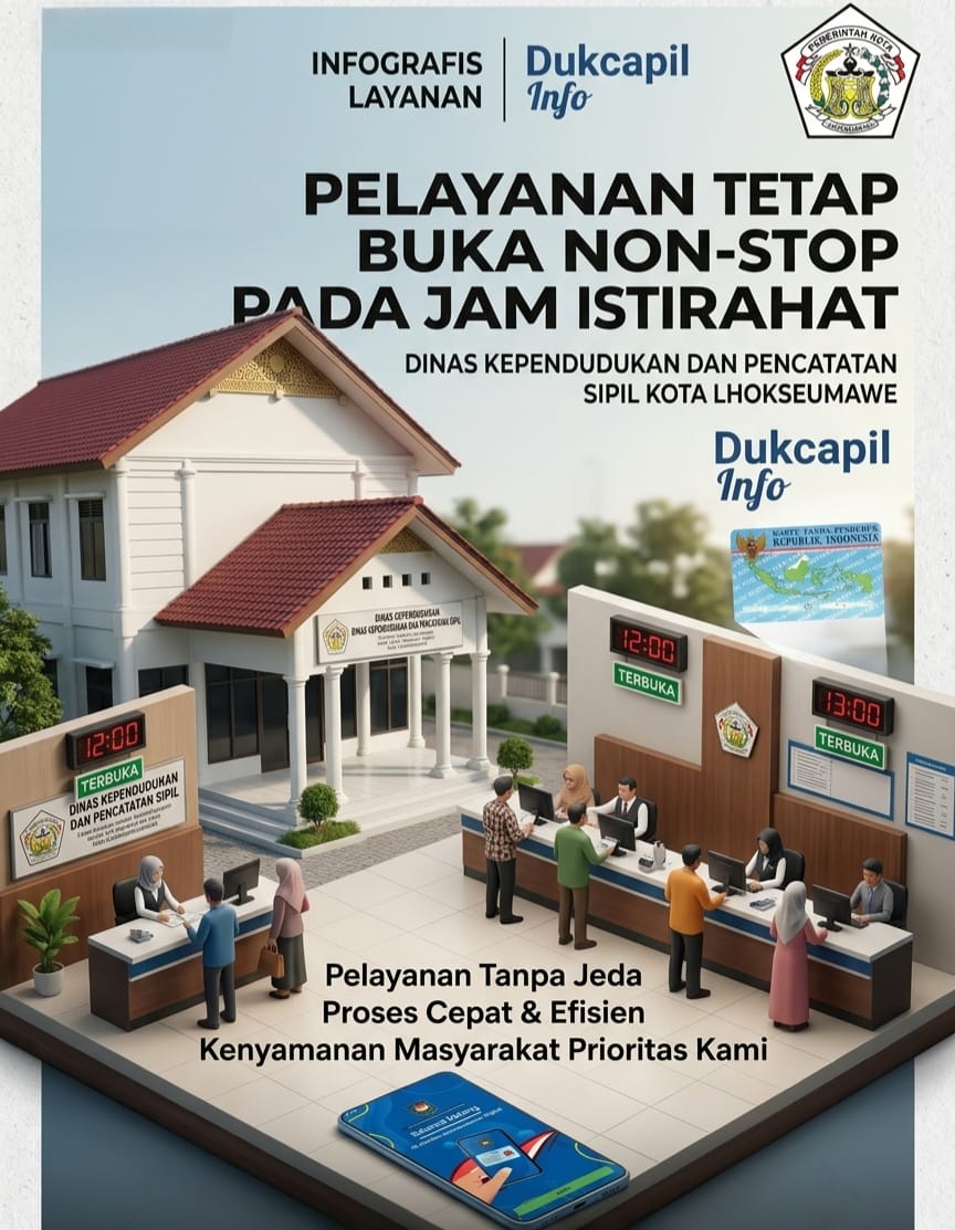 Pelayanan Nonstop Disdukcapil Mulai Tanggal 28 September 2026